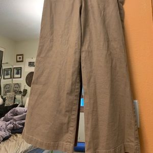 Zara high wasted cotton pants size xs